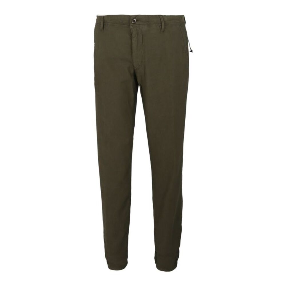 Slowear Incotex Slim Fit Five-Pocket Pants Green Mens